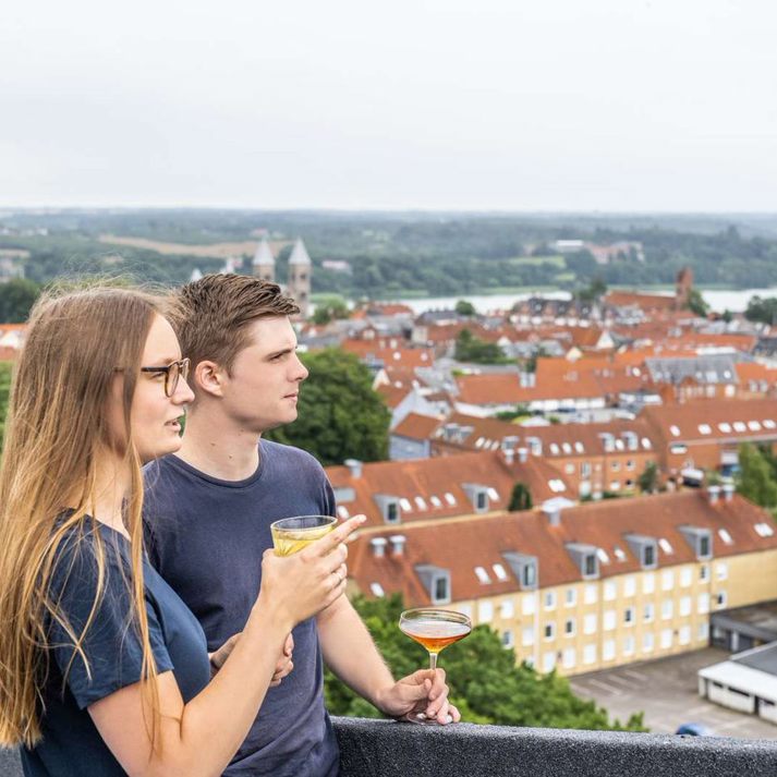 Bobler over Viborg - udsigt fra peak 12