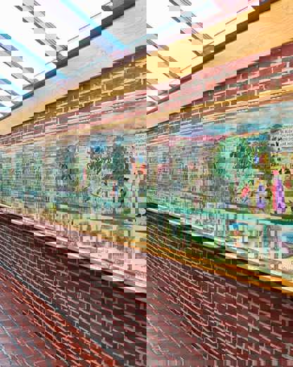 Hærvejstæppet i Søndermarkskirken, Viborg