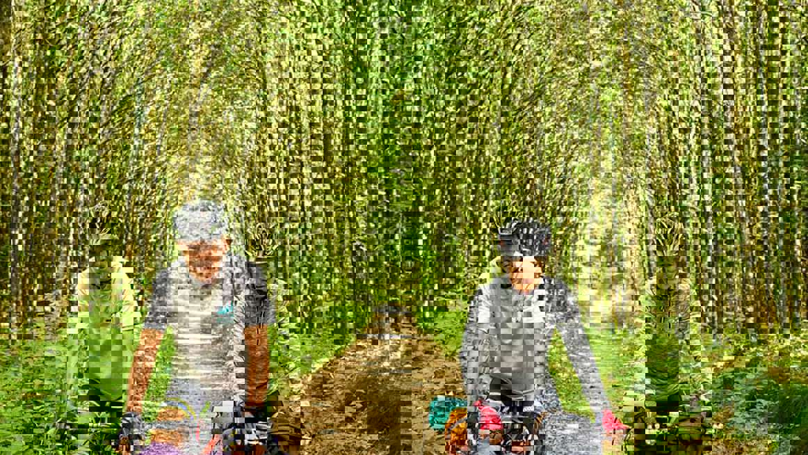 Ældre par på Hærvejen - Andreas Houmann