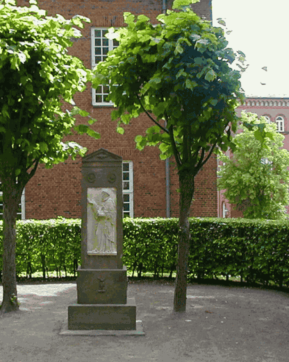 Hans Tausens mindesten, et symbol på reformationens begyndelse i Viborg.