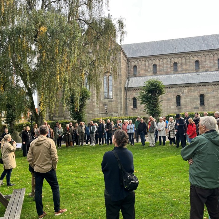 Guidet tur i Viborg Domkirkekvarter og Viborg Domkirke. Foto: Ricco Bødker Andersen